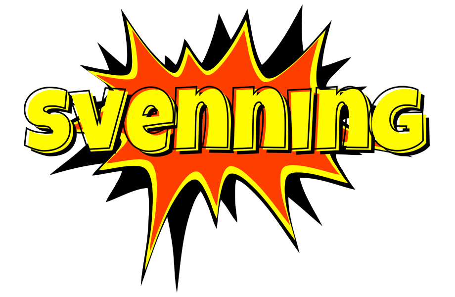 Svenning bazinga logo