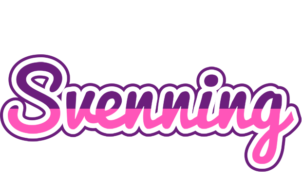 Svenning cheerful logo