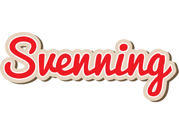 Svenning chocolate logo