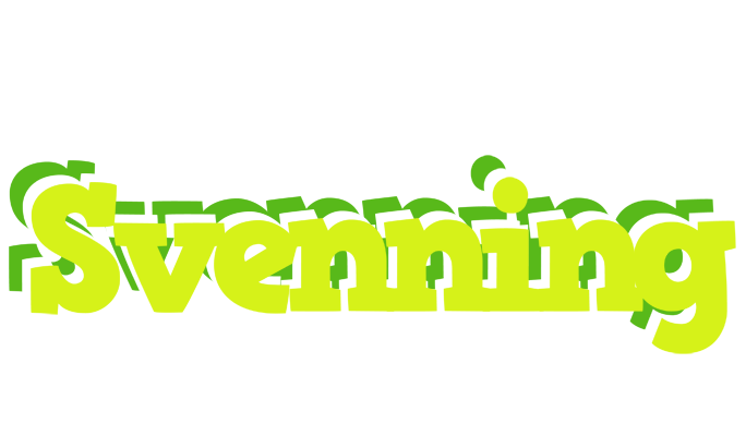 Svenning citrus logo