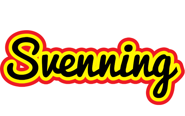 Svenning flaming logo