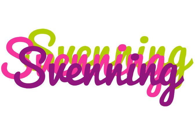 Svenning flowers logo