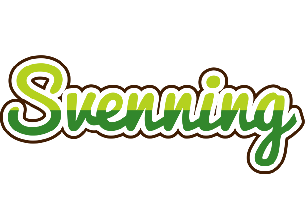 Svenning golfing logo