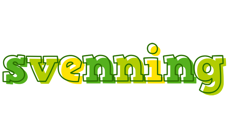 Svenning juice logo