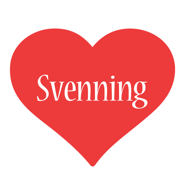Svenning love logo