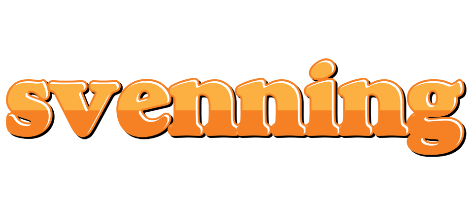 Svenning orange logo