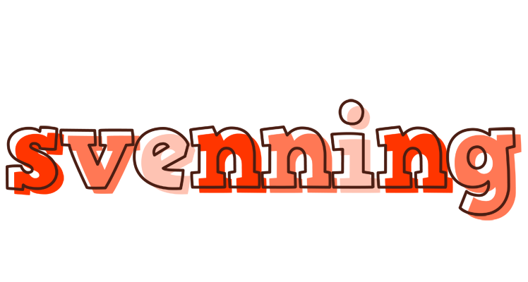 Svenning paint logo