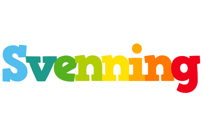 Svenning rainbows logo