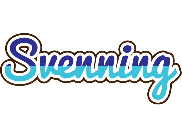 Svenning raining logo