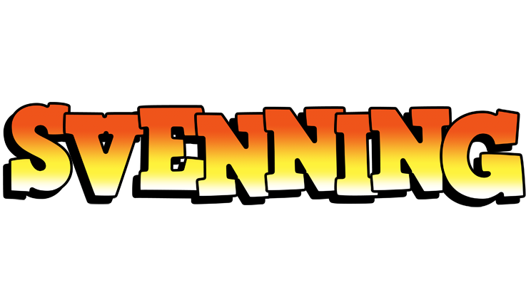 Svenning sunset logo