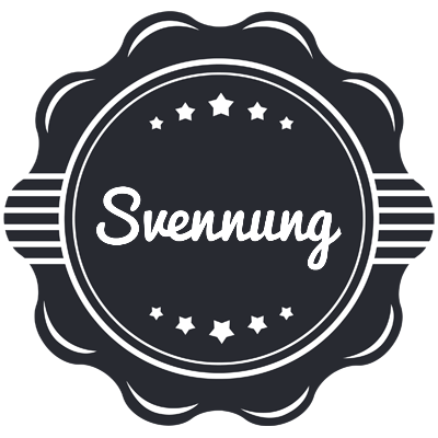 Svennung badge logo