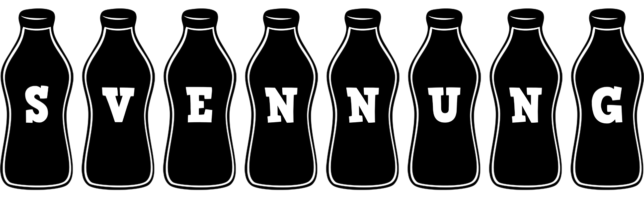 Svennung bottle logo