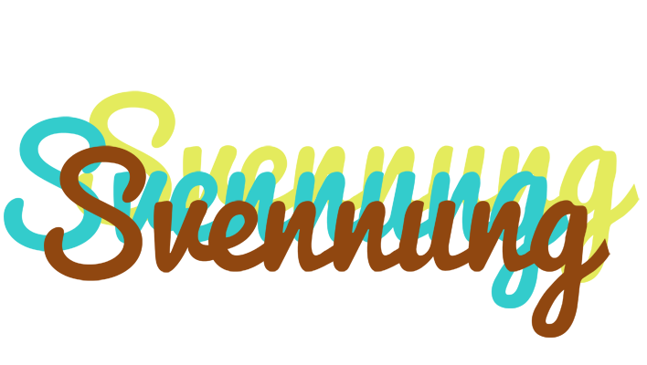 Svennung cupcake logo