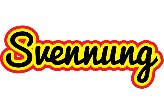 Svennung flaming logo