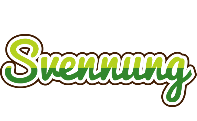 Svennung golfing logo