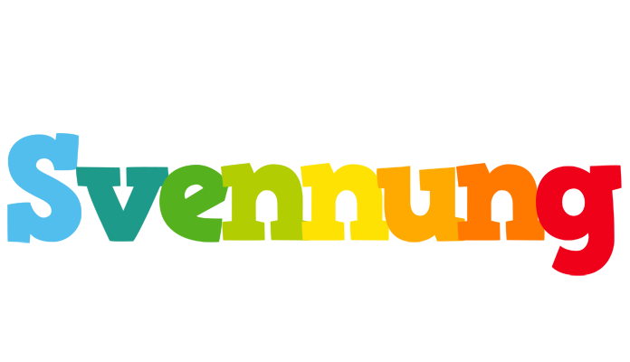 Svennung rainbows logo
