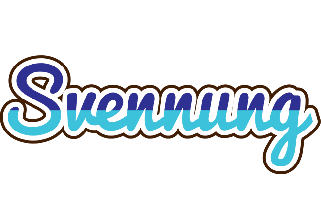 Svennung raining logo