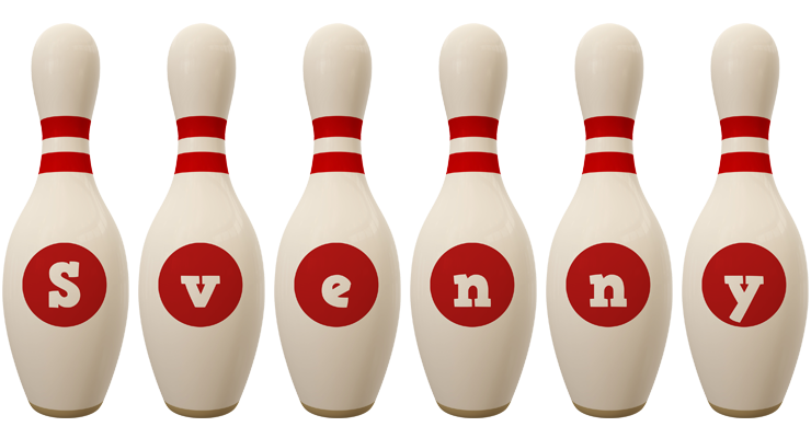 Svenny bowling-pin logo