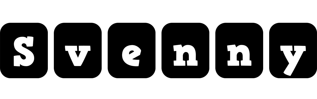 Svenny box logo