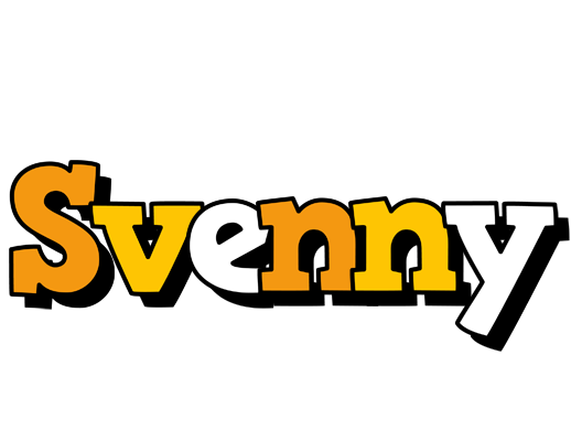 Svenny cartoon logo