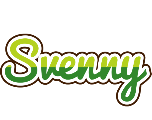 Svenny golfing logo