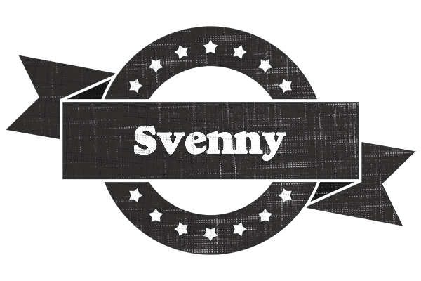 Svenny grunge logo