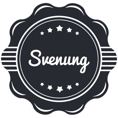 Svenung badge logo