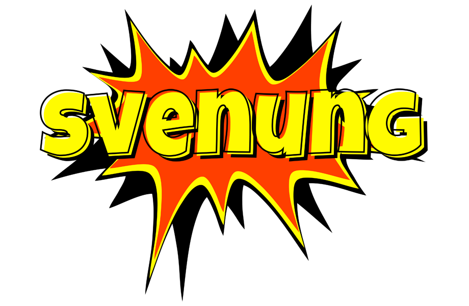 Svenung bazinga logo