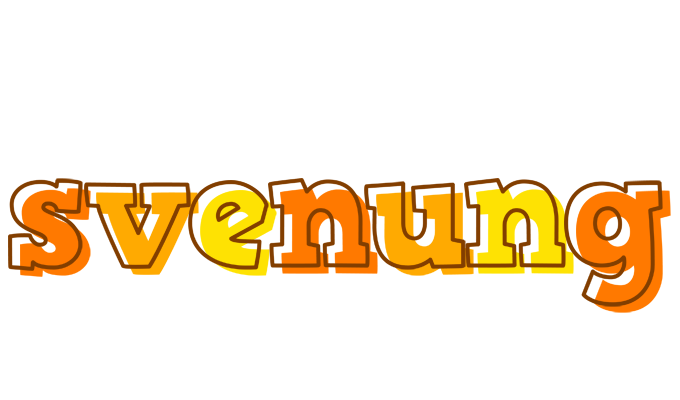 Svenung desert logo