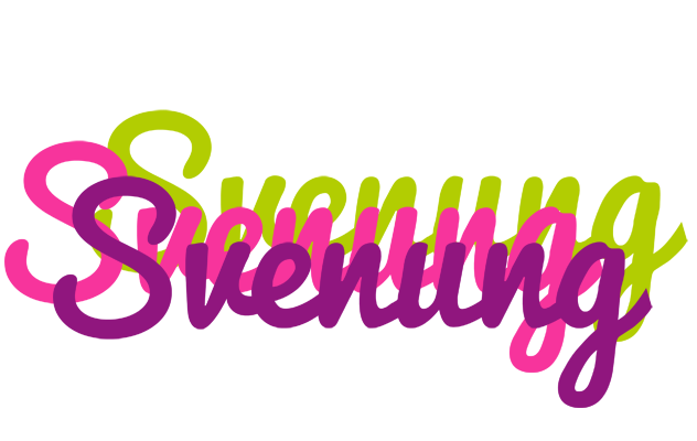 Svenung flowers logo