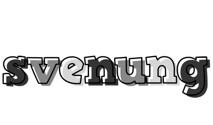 Svenung night logo