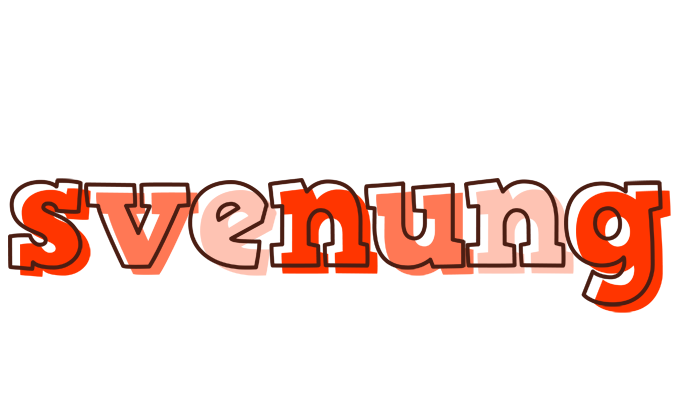 Svenung paint logo