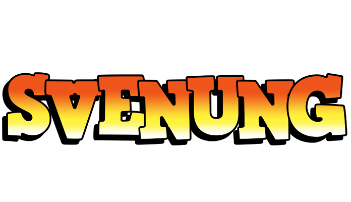 Svenung sunset logo