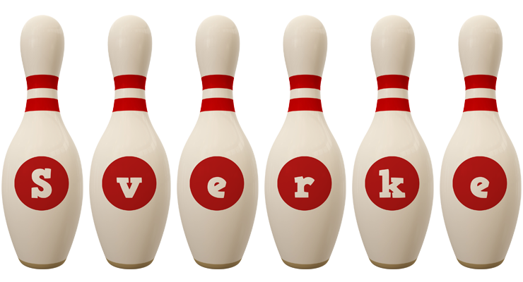 Sverke bowling-pin logo