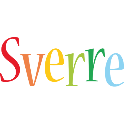 Sverre birthday logo