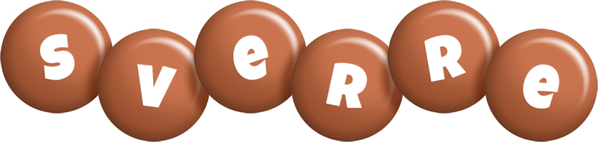 Sverre candy-brown logo