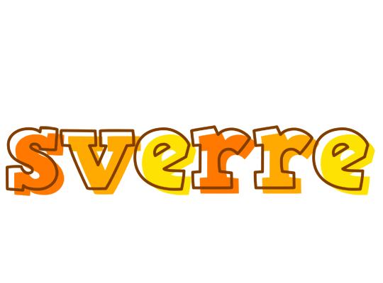 Sverre desert logo