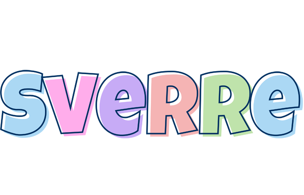 Sverre pastel logo