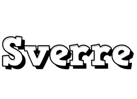Sverre snowing logo