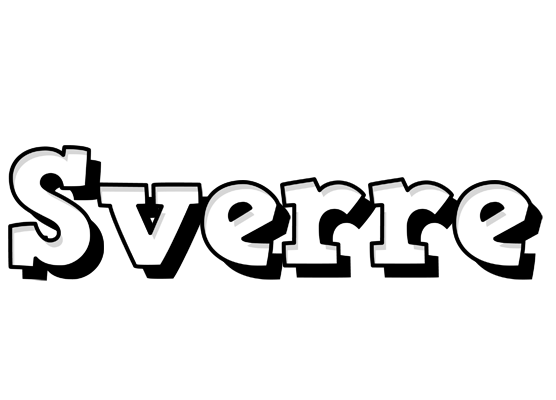 Sverre snowing logo