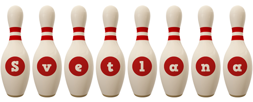 Svetlana bowling-pin logo