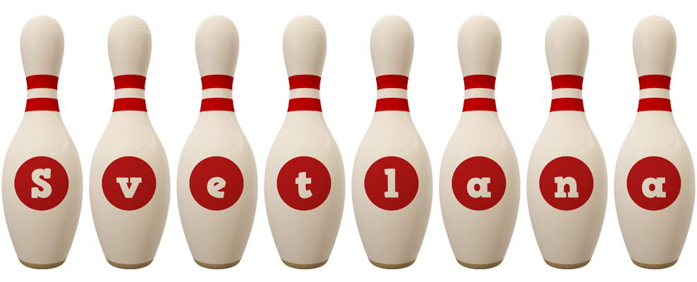 Svetlana bowling-pin logo
