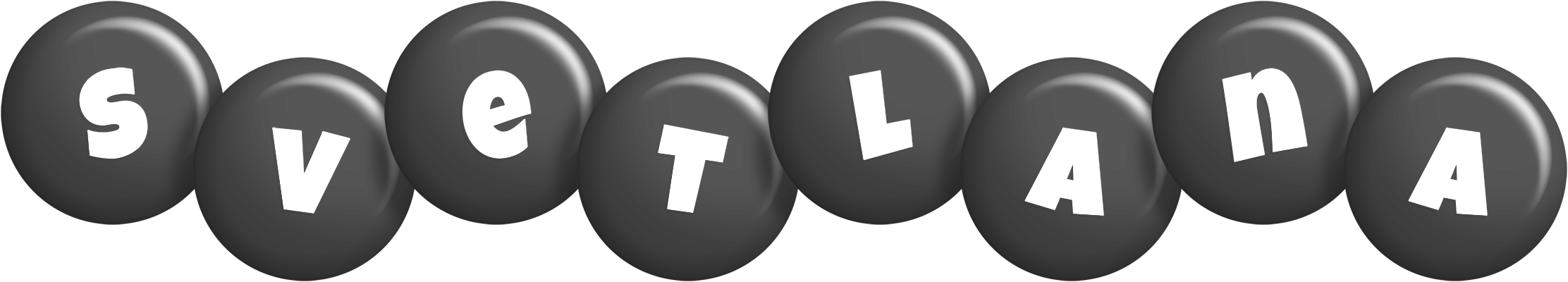 Svetlana candy-black logo