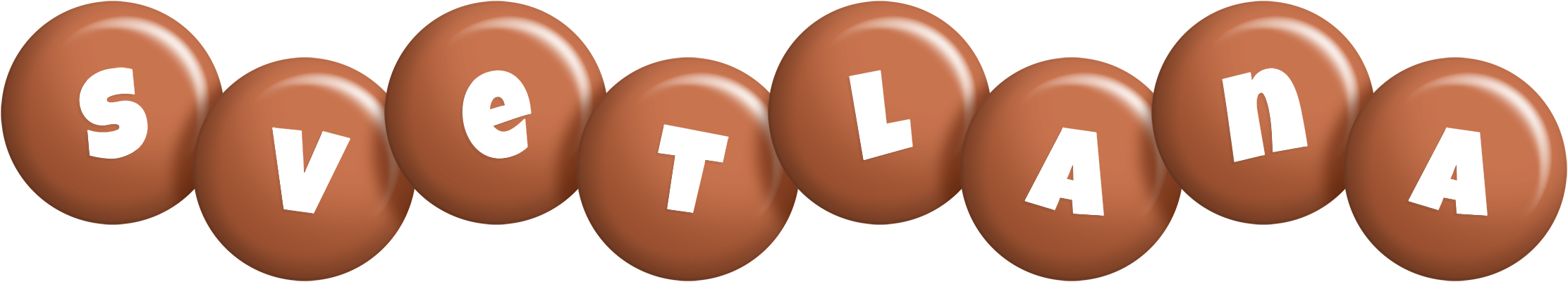 Svetlana candy-brown logo