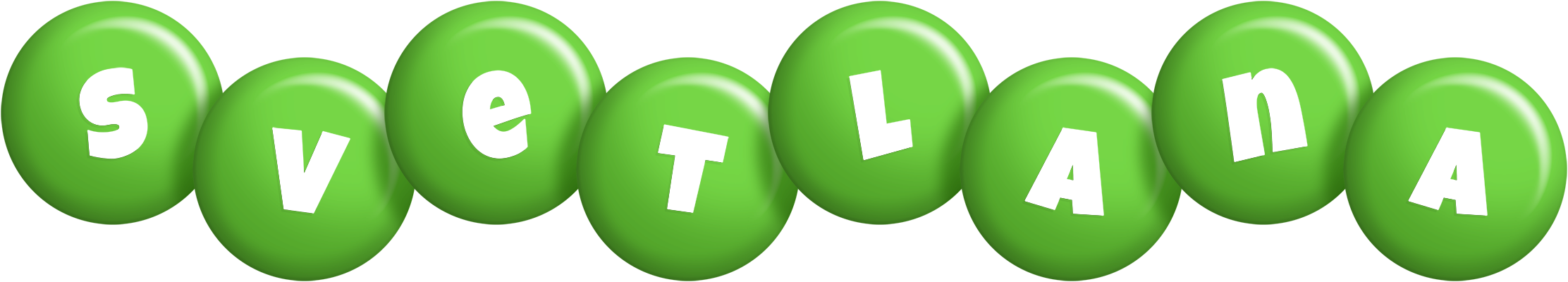Svetlana candy-green logo