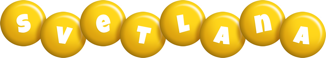 Svetlana candy-yellow logo