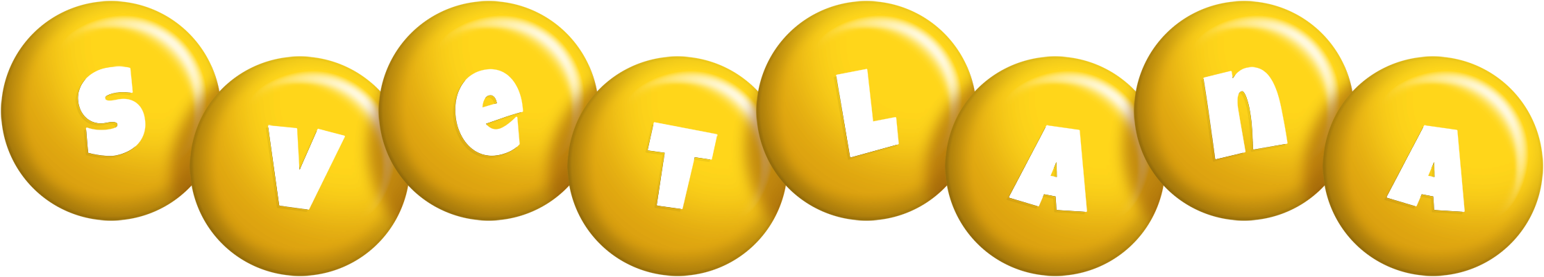 Svetlana candy-yellow logo