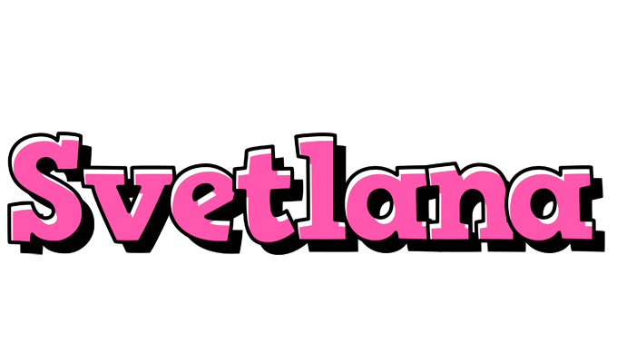 Svetlana girlish logo