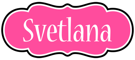 Svetlana invitation logo