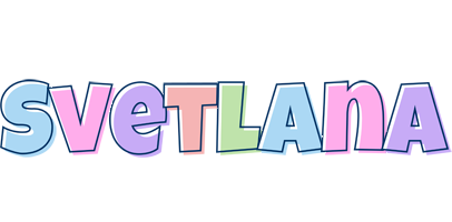 Svetlana pastel logo